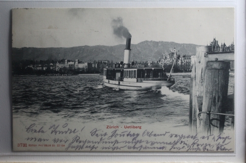 AK Zürich Uetliberg 1904 gebraucht #PH075