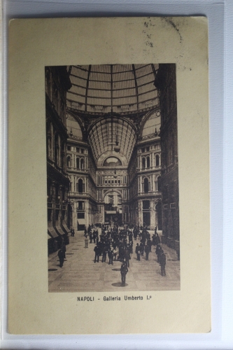 AK Neapel Galleria Umberto I. gebraucht #PH085