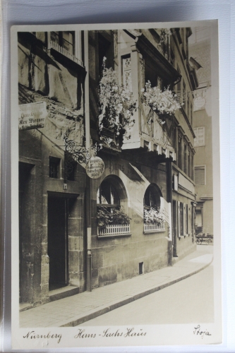 AK Nürnberg Hans-Sachs Haus ungebraucht #PH122