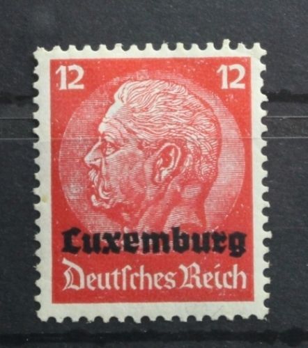 Deutsche Besetzung 2. WK Luxemburg 7 postfrisch