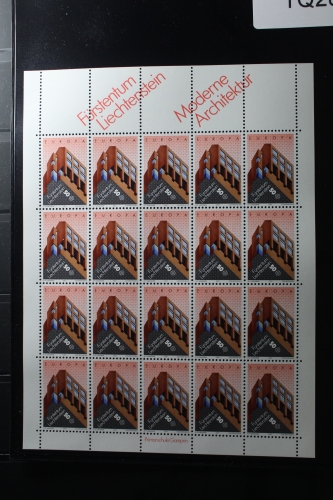 Liechtenstein 916-917 postfrisch als Kleinbogen #TQ285