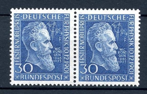 Bund waag. Paar 147 postfrisch #HO894