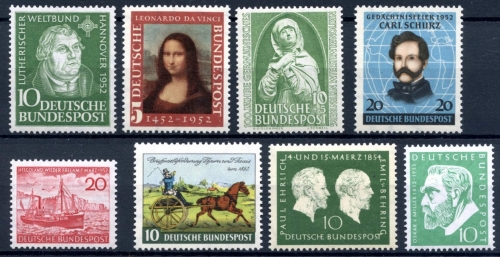 Bund Lot aus 50er Jahre postfrisch