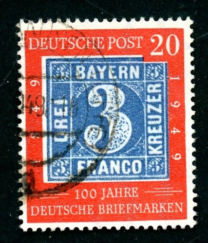 Bund 114 II gestempelt