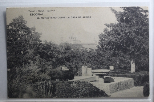 AK Madrid El Monasterio Desde la Casa de Arriba ungebraucht #PH378