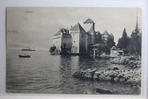 AK Chillon Schloss Chillon 1907 gebraucht #PH411