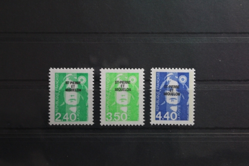 St. Pierre und Miquelon 665-667 postfrisch #TR970