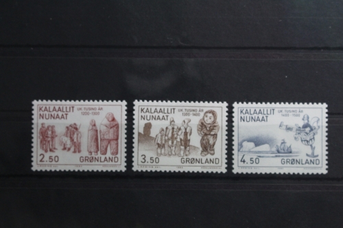 Grönland 143-145 postfrisch