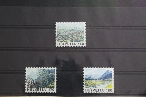 Schweiz 1655-1657 gestempelt