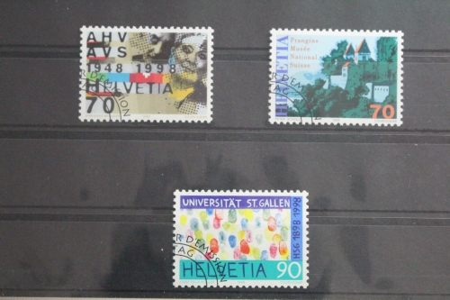 Schweiz 1640-1642 gestempelt