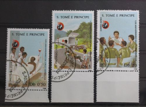 São Tomé und Príncipe 1072-1074 gestempelt