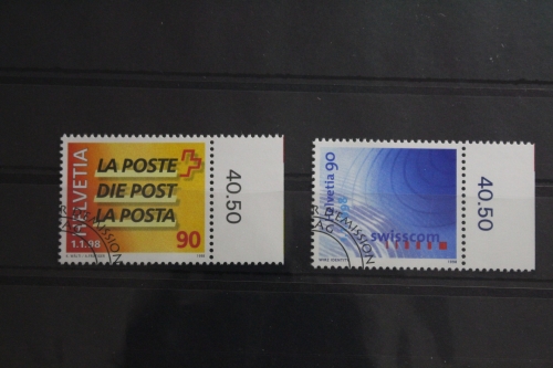 Schweiz 1637-1638 gestempelt #TT827