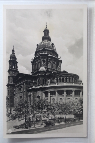 AK Budapest St. Stefans-Dom 1930 gebraucht #PH460