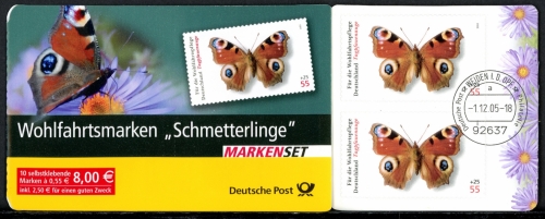 Bund Markenheftchen MH 60 gestempelt Weiden #HO336