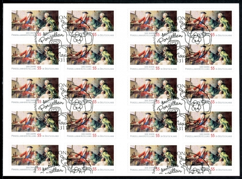 Bund Folienblatt 11 2816 Bonn Ersttagssonderstempel #HO338