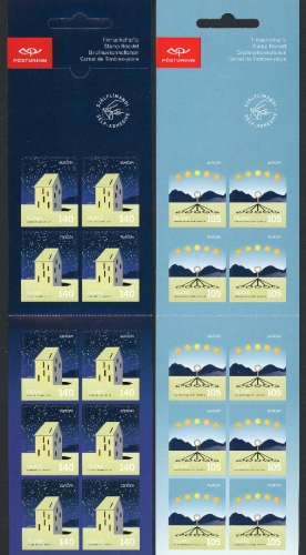 Island Markenheftchen mit 1244-1245 postfrisch Cept #HO996