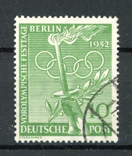 Berlin Abart 89 Y gestempelt Stempel nicht eindeutig! #GJ264