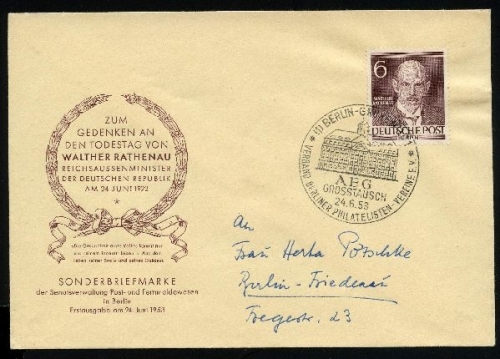 Berlin amtl. FDC 93