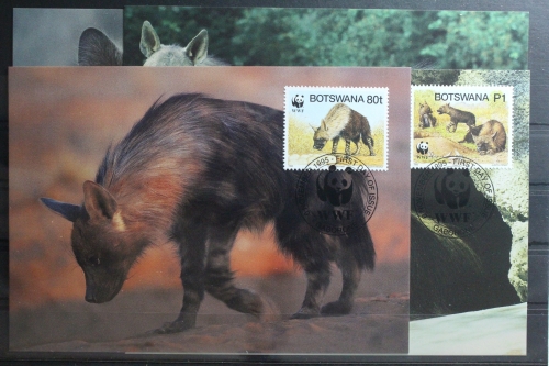 Botswana 586-591 gestempelt als FDC #TU493