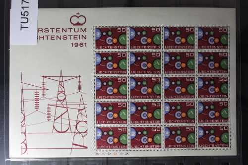 Liechtenstein 414 postfrisch als Kleinbogen #TU517