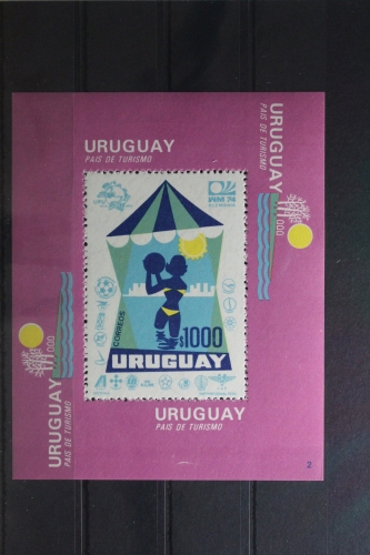 Uruguay Block 20 mit 1306 postfrisch