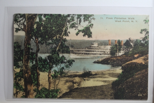 AK USA From Flirtation Walk West Point, N.Y. 1926 gebraucht #PH633