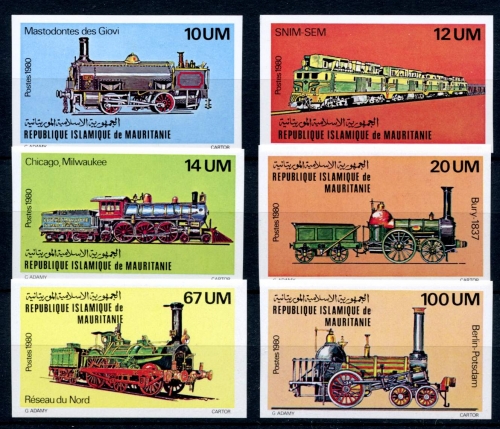 Mauretanien 704 B-709 B postfrisch