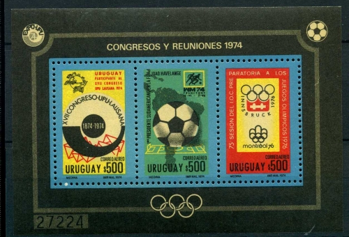 Uruguay Block 21 postfrisch
