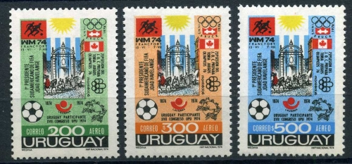 Uruguay 1313-1315 postfrisch