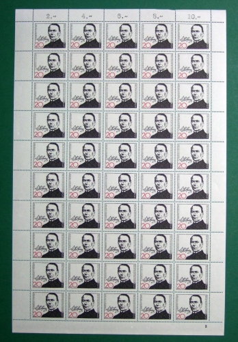 Bund 50er Bogen 477 postfrisch