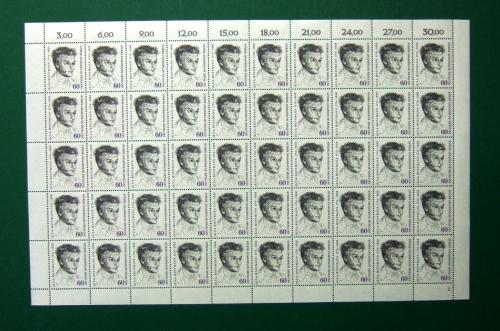 Berlin 50er Bogen 426 postfrisch