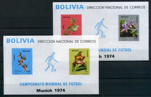 Bolivien Block 38-39 postfrisch