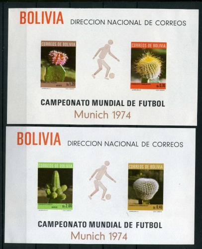 Bolivien Block 36-37 postfrisch