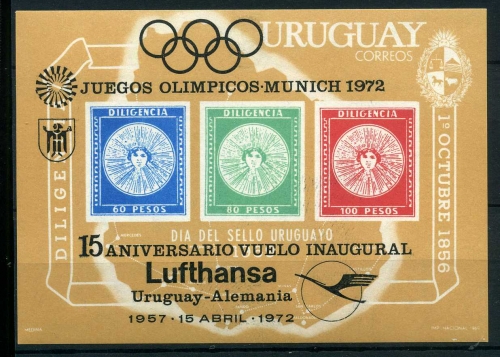 Uruguay Block 15 postfrisch