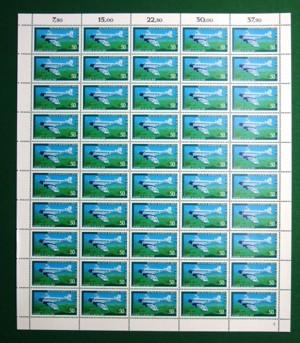 Berlin 50er Bogen 593 postfrisch