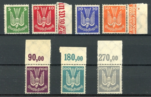 Deutsches Reich 344-350 postfrisch