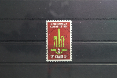 Saarland 368 gestempelt mit Vollstempel #TV172