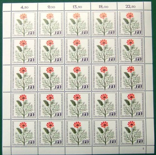 Berlin 25er Bogen 631 postfrisch