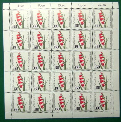 Berlin 25er Bogen 652 postfrisch