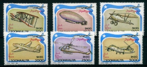 Somalia 485-490 postfrisch