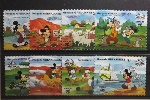 Grenada/Grenadinen 1051-1058 postfrisch #TV963