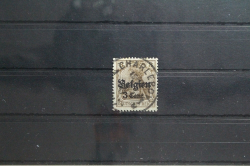 Deutsche Besetzung 1. WK Belgien 11 gestempelt Vollstempel #TT105