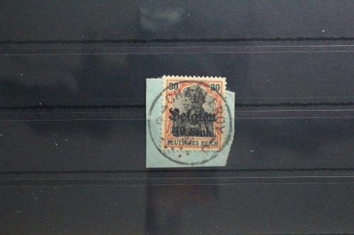 Deutsche Besetzung 1. WK Belgien 19 gestempelt Vollstempel #TT162