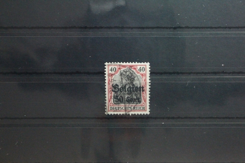 Deutsche Besetzung 1. WK Belgien 20 gestempelt