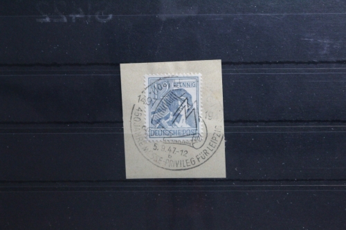 Alliierte Besetzung 947 gestempelt mit Vollstempel Sonderstempel #TQ848