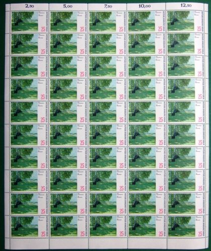Berlin 50er Bogen 424 postfrisch