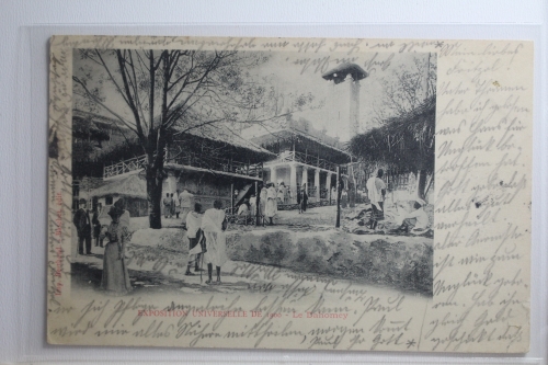 AK Le Dahomey Expsition Universelle de 1900 gebraucht #PH719