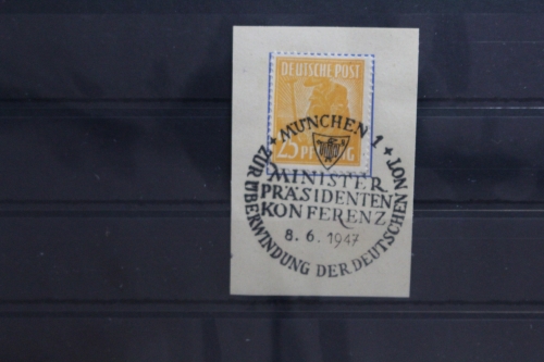 Alliierte Besetzung 952 gestempelt mit Vollstempel Sonderstempel #TQ869