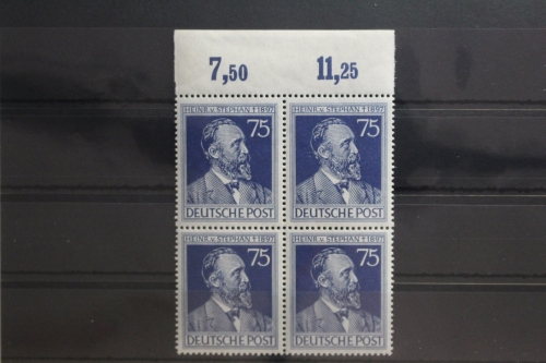 Alliierte Besetzung 964a postfrisch als Viererblock mit Oberrand #TQ933