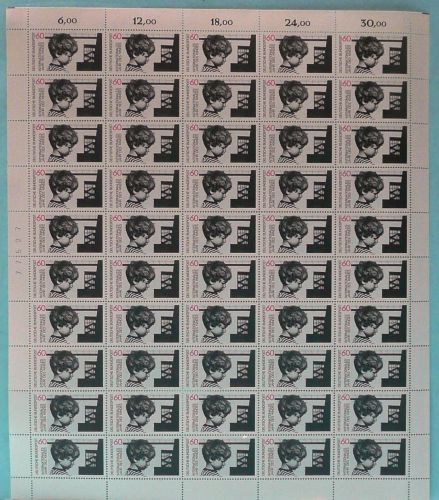 Bund 50er Bogen 1000 postfrisch